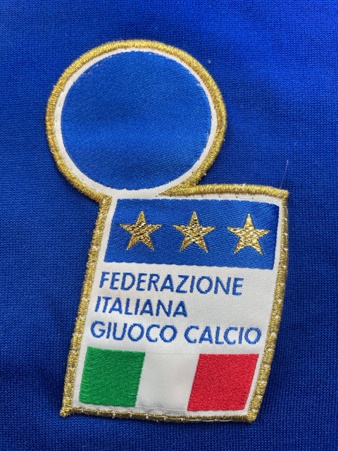 Match Shirt • National • Italia • 1993 • Diadora • Home • #5 • Alessandro Costacurta • vs Malta • WC 94 Qualifiers • Signed by Baresi & Rivera