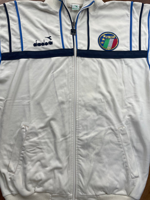 Player Issue Training • Italia • 1986 • Diadora Track Jacket • Size L