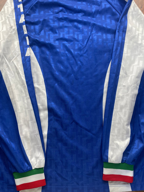 Player Issue Training • Italia • 1995 • Nike Training Top • Size XL • Signed by Sandro Cois