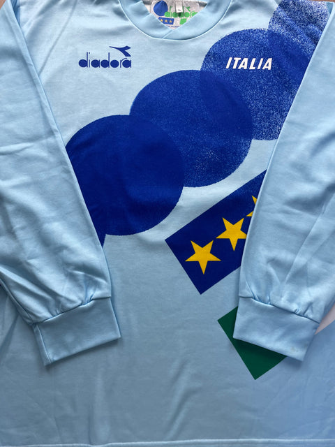 Player Issue Training • Italia • 1992 • Diadora • #8 • Training Top