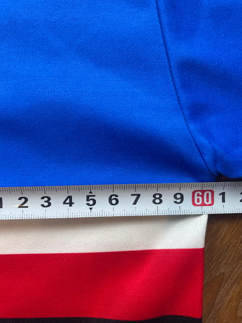 Match Shirt • Club • Sampdoria • 1993 • Asics • Home • #9 • David Platt • Match Worn • Unwashed