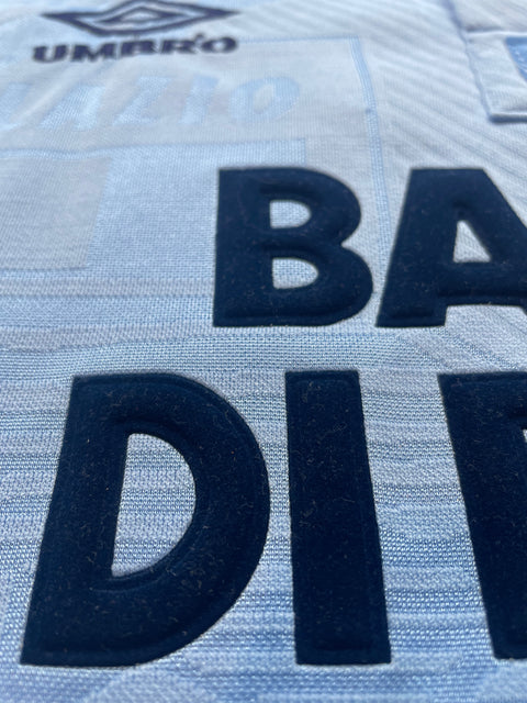 Match Shirt • Club • Lazio • 1993 • Umbro • Home • #11 • Giuseppe Signori • Match Worn