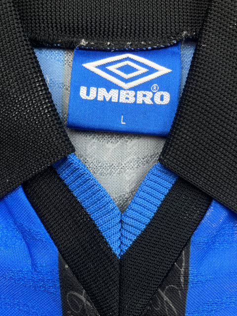 Store Shirt • Inter Milan • 1997 • Umbro • Home • Ronaldo • Size L
