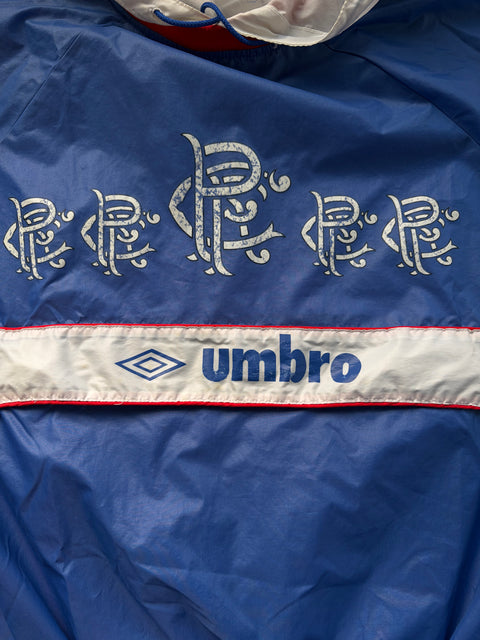 Player Issue Training • Glasgow Rangers • 1987 • Umbro Training Top • Size M