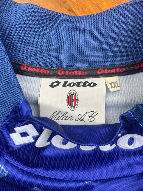 Match Shirt • Club • AC Milan • 1997 • Lotto • Keeper • #1 • Sebastiano Rossi • Match Worn • Signed