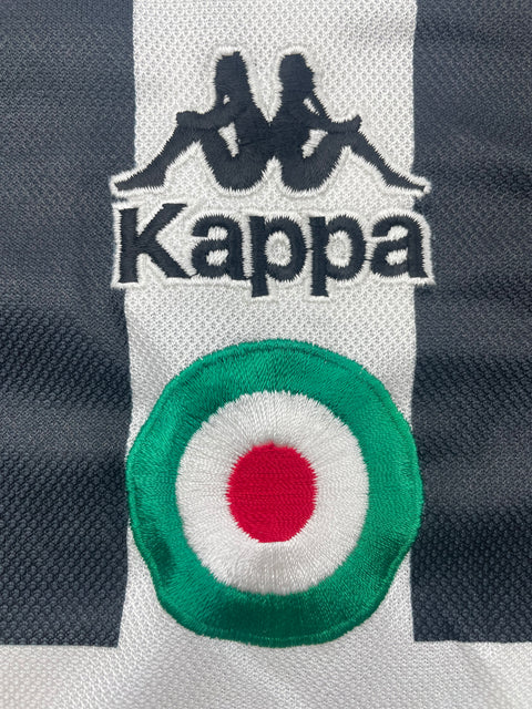 Match Shirt • Club • Juventus • 1995 • Kappa • Home • #2 • Ciro Ferrara • Match Worn • Unwashed • Signed
