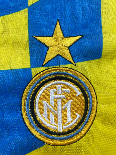 Match Shirt • Club • Inter • 1991 • Umbro • Third • #11 • Davide Fontolan • Match Worn