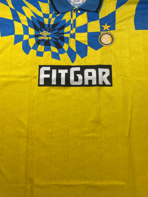 Match Shirt • Club • Inter • 1991 • Umbro • Third • #11 • Davide Fontolan • Match Worn