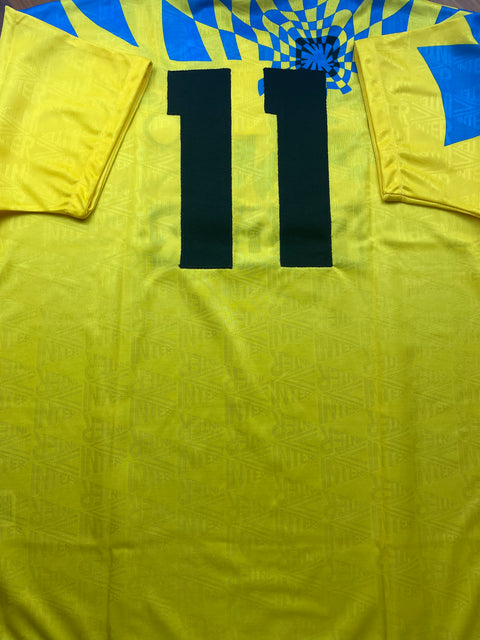 Match Shirt • Club • Inter • 1991 • Umbro • Third • #11 • Davide Fontolan • Match Worn