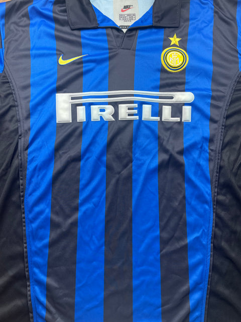 Match Shirt • Club • Inter • 1998 • Nike • Home • #8 • Aron Winter • Match Worn