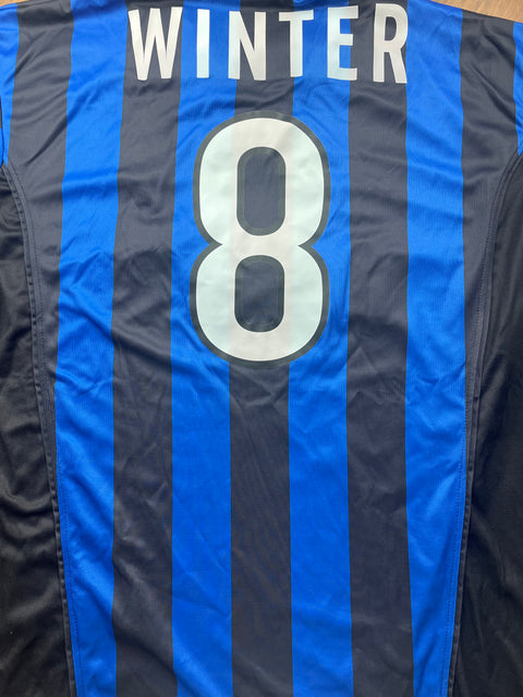 Match Shirt • Club • Inter • 1998 • Nike • Home • #8 • Aron Winter • Match Worn