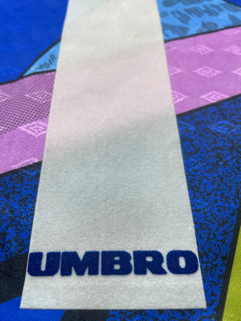 Match Shirt • Club • Lazio • 1993 • Umbro • Keeper • #1 • Luca Marchegiani • UEFA Cup