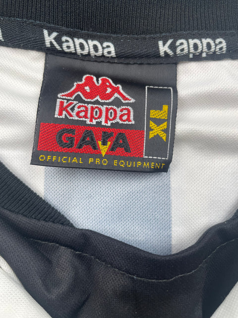 Match Shirt • Club • Juventus • 1998 • Kappa • Home • #2 • Ciro Ferrara • Match Worn • Signed