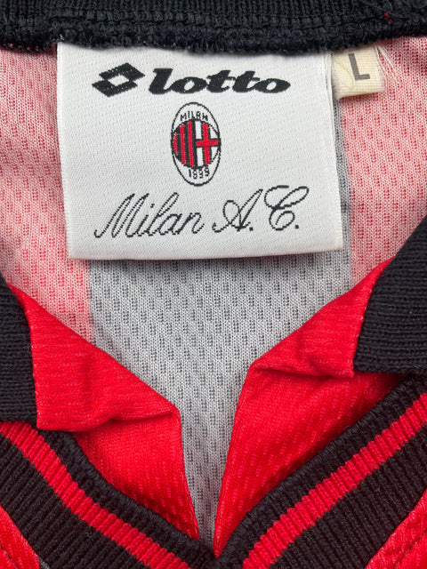 Store Shirt • AC Milan • 1996 • Lotto • Home • Pietro Vierchowod • Size L