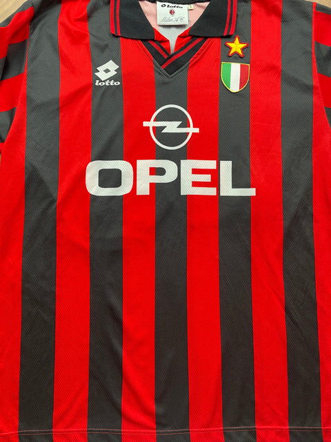 Store Shirt • AC Milan • 1996 • Lotto • Home • Pietro Vierchowod • Size L