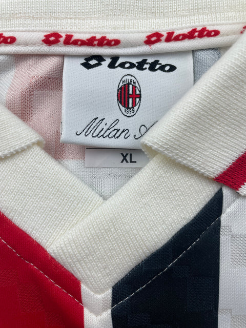 Match Shirt • Club • AC Milan • 1996 • Lotto • Away • #29 • Pietro Vierchowod • Match Worn • vs Piacenza
