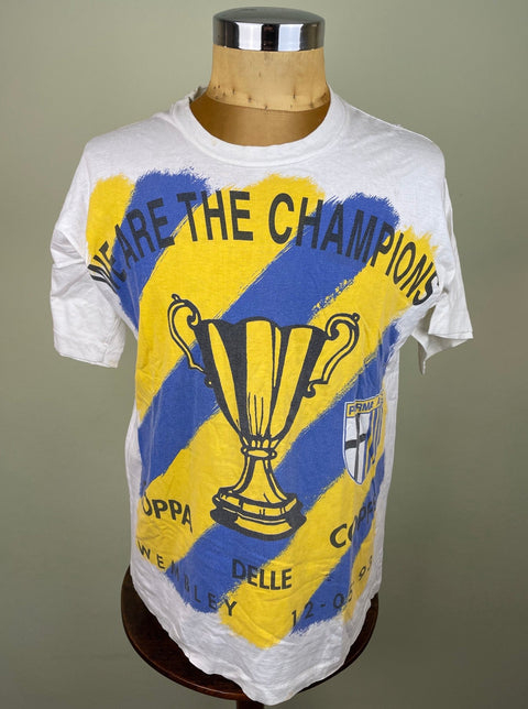 T-Shirt • 1993 • Cup Winners Cup • Parma • Bootleg T-Shirt - Calcio 90