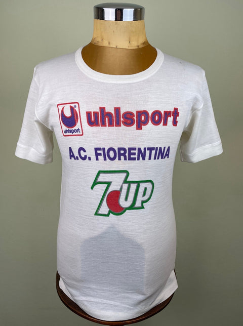 Player Issue Training • Fiorentina • 1994 • Uhlsport T-Shirt - Calcio 90