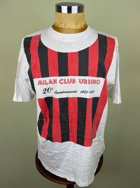 T-Shirt • 1993 • Serie A • AC Milan • Milan Club Urbino • Bootleg T-Shirt - Calcio 90