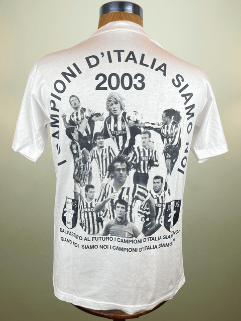 T-Shirt • 2003 • Juventus • Bootleg 27th Scudetto T-Shirt - Calcio 90