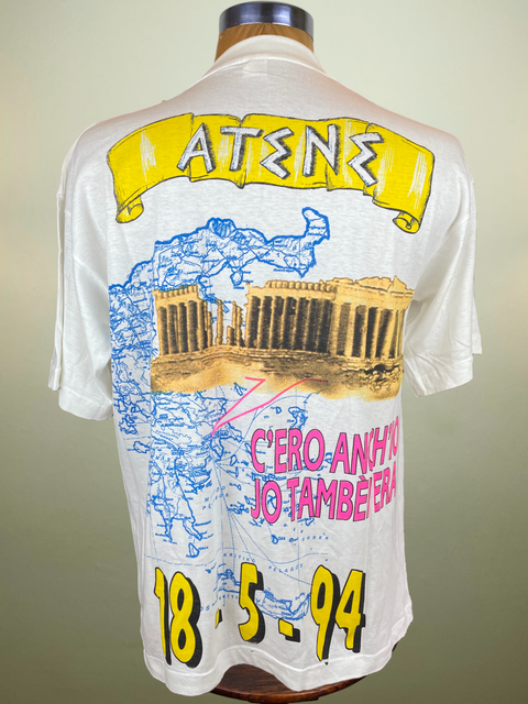 T-Shirt • 1994 • Champions League • AC Milan vs Barcelona • Bootleg T-Shirt