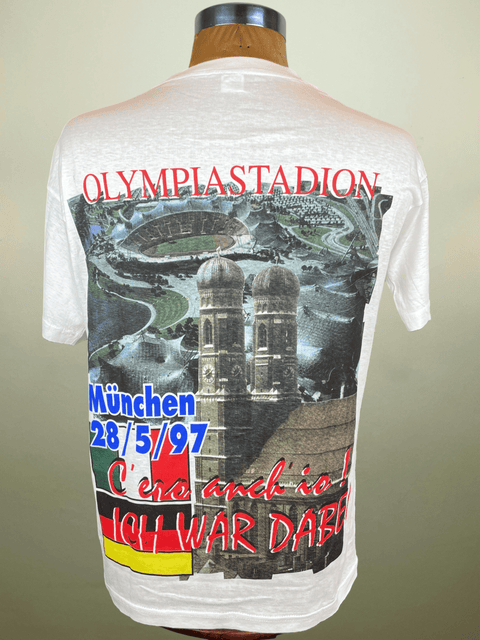 T-Shirt • 1997 • Champions League • Juventus vs Dortmund • Bootleg T-Shirt - Calcio 90