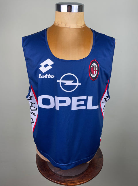 Player Issue Training • AC Milan • 1996 • Lotto Bib