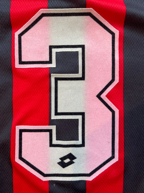 Store Shirt • AC Milan • 1996 • Lotto • Home • #3 • Paolo Maldini • Size XL