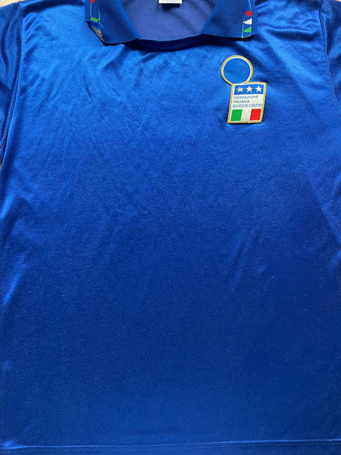 Match Shirt • National • Italia • 1991 • Diadora • Home • #No Number • Size M