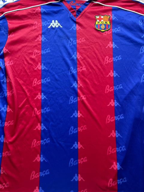Store Shirt • Barcelona • 1993 • Kappa • Home • Size L