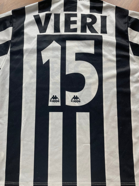 Store Shirt • Juventus • 1996 • Kappa • Christian Vieri • Size S • Player Spec