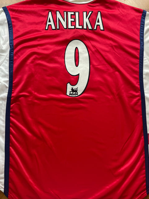 Store Shirt • Arsenal • 1999 • Nike • Home • #9 • Nicolas Anelka • Size XL