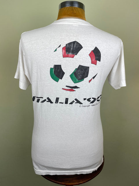 T-Shirt • 1990 • World Cup 90 • Italia • Italia 90 Gillette Official T-Shirt