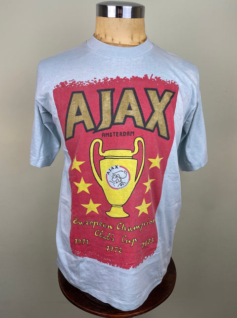 T-Shirt • 1995 • Champions League • Ajax • Bootleg T-Shirt - Calcio 90