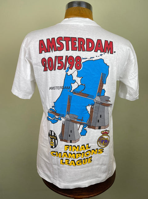T-Shirt • 1998 • Champions League • Juventus vs Real Madrid • Bootleg T-Shirt