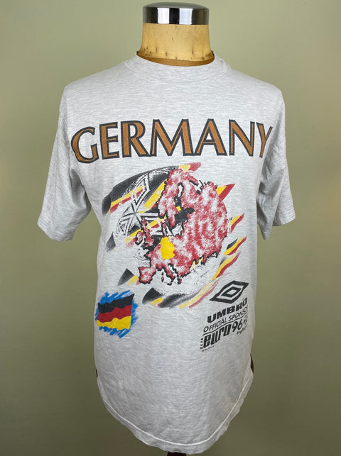 T-Shirt • 1996 • Euro 96 • Germany • Official Umbro T-Shirt - Calcio 90