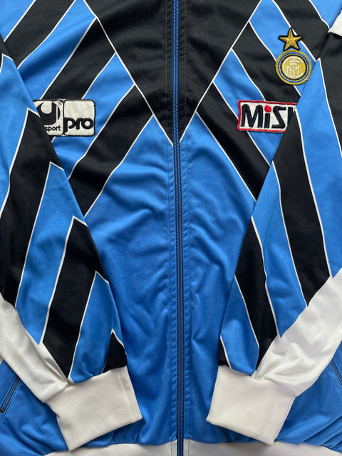 Player Issue Training • Inter • 1990 • Uhlsport Training Tracksuit • Size XL