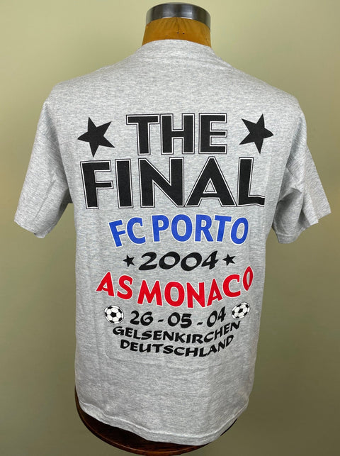 T-Shirt • 2004 • Champions League • Monaco vs Porto • Bootleg T-Shirt - Calcio 90