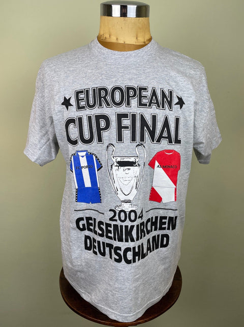 T-Shirt • 2004 • Champions League • Monaco vs Porto • Bootleg T-Shirt - Calcio 90