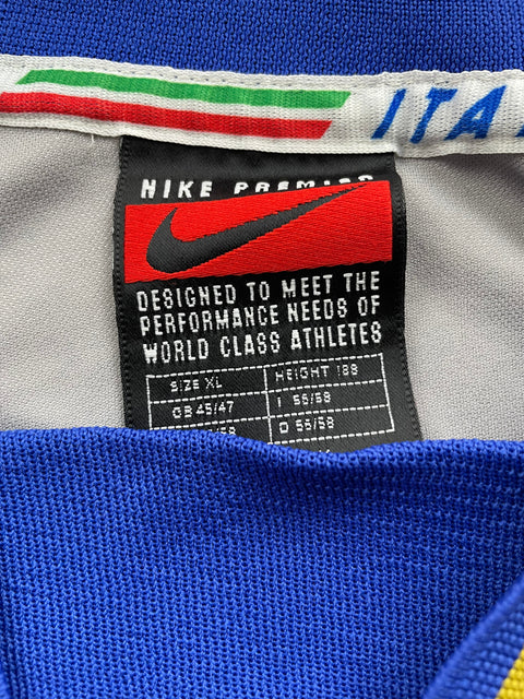 Match Shirt • National • Italia • 1997 • Nike • Keeper • #1 • Gianluigi Buffon • Giochi del Mediterraneo 97 • Match Worn
