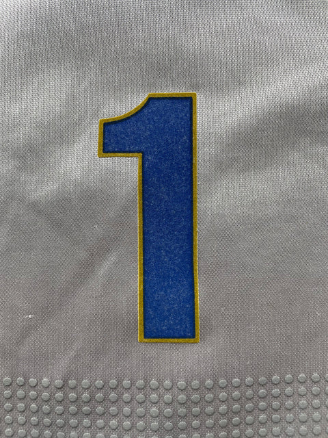 Match Shirt • National • Italia • 1997 • Nike • Keeper • #1 • Gianluigi Buffon • Giochi del Mediterraneo 97 • Match Worn