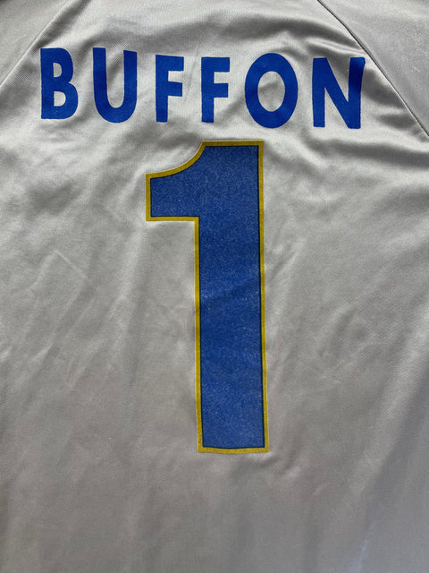 Match Shirt • National • Italia • 1997 • Nike • Keeper • #1 • Gianluigi Buffon • Giochi del Mediterraneo 97 • Match Worn