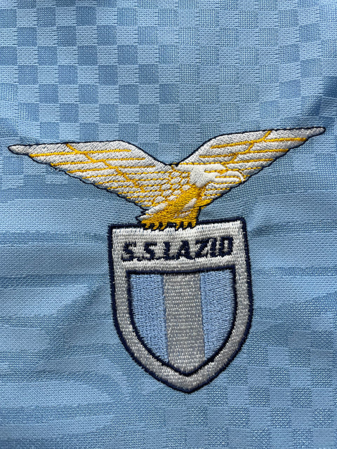 Match Shirt • Club • Lazio • 1995 • Umbro • Home • #5 • Giuseppe Favalli • Match Worn
