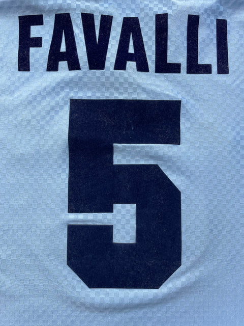 Match Shirt • Club • Lazio • 1995 • Umbro • Home • #5 • Giuseppe Favalli • Match Worn