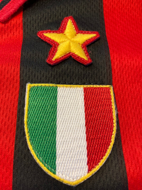Store Shirt • AC Milan • 1996 • Lotto • Home • Roberto Baggio • Player Spec • Size M
