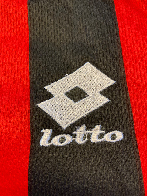 Store Shirt • AC Milan • 1996 • Lotto • Home • Roberto Baggio • Player Spec • Size M