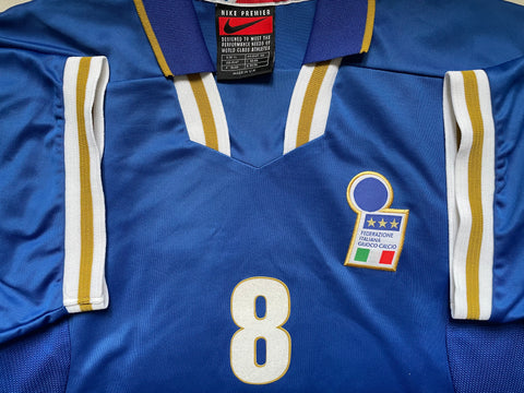 Store Shirt • Italia • 1996 • Roberto Di Matteo • Player Issue Version • Nike • Size XL