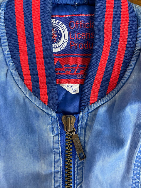 Store Top • Bomber • Glasgow Rangers • 1990 • Size S