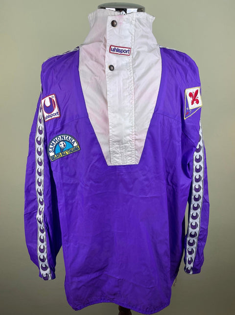 Player Issue Training • Fiorentina • 1994 • Uhlsport Waterproof Jacket - Calcio 90