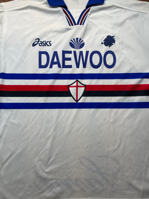 Match Shirt • Club • Sampdoria • 1997 • Asics • Away • #13 • Player Issue